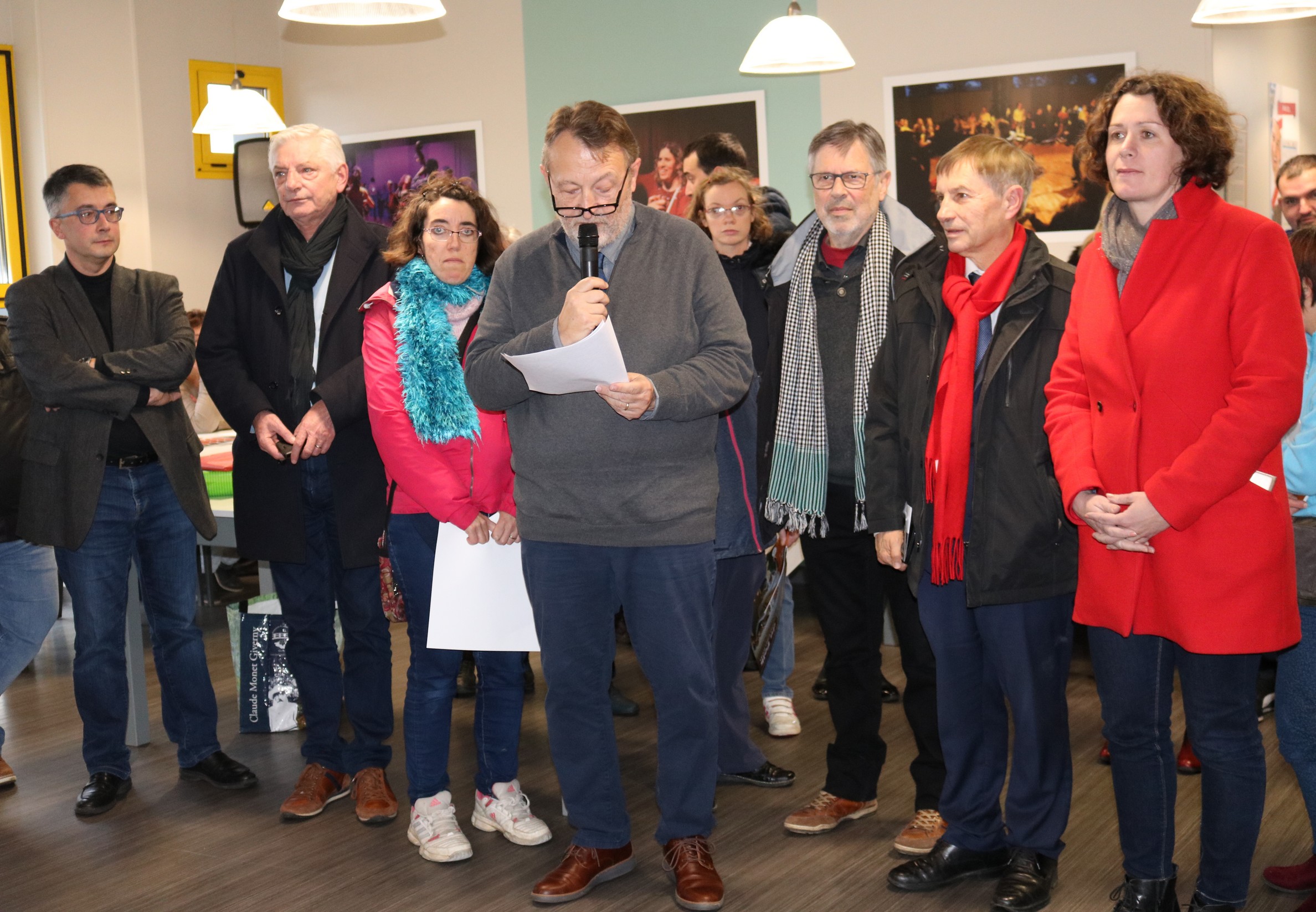 Le 15 novembre 2019 à Alençon, l’Adapei de l’Orne a inauguré l’exposition « Au cœur du folk »