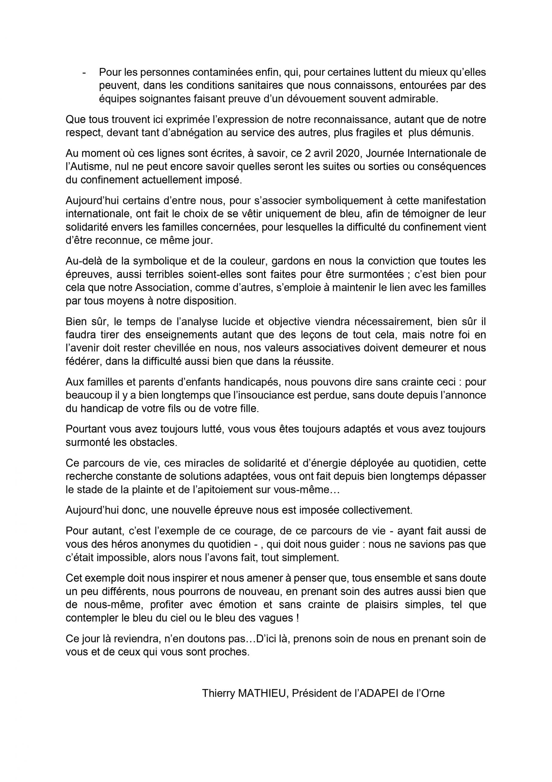 discours Président