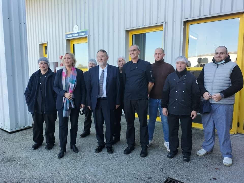 Visite ministérielle à l’Adapei de l’Orne