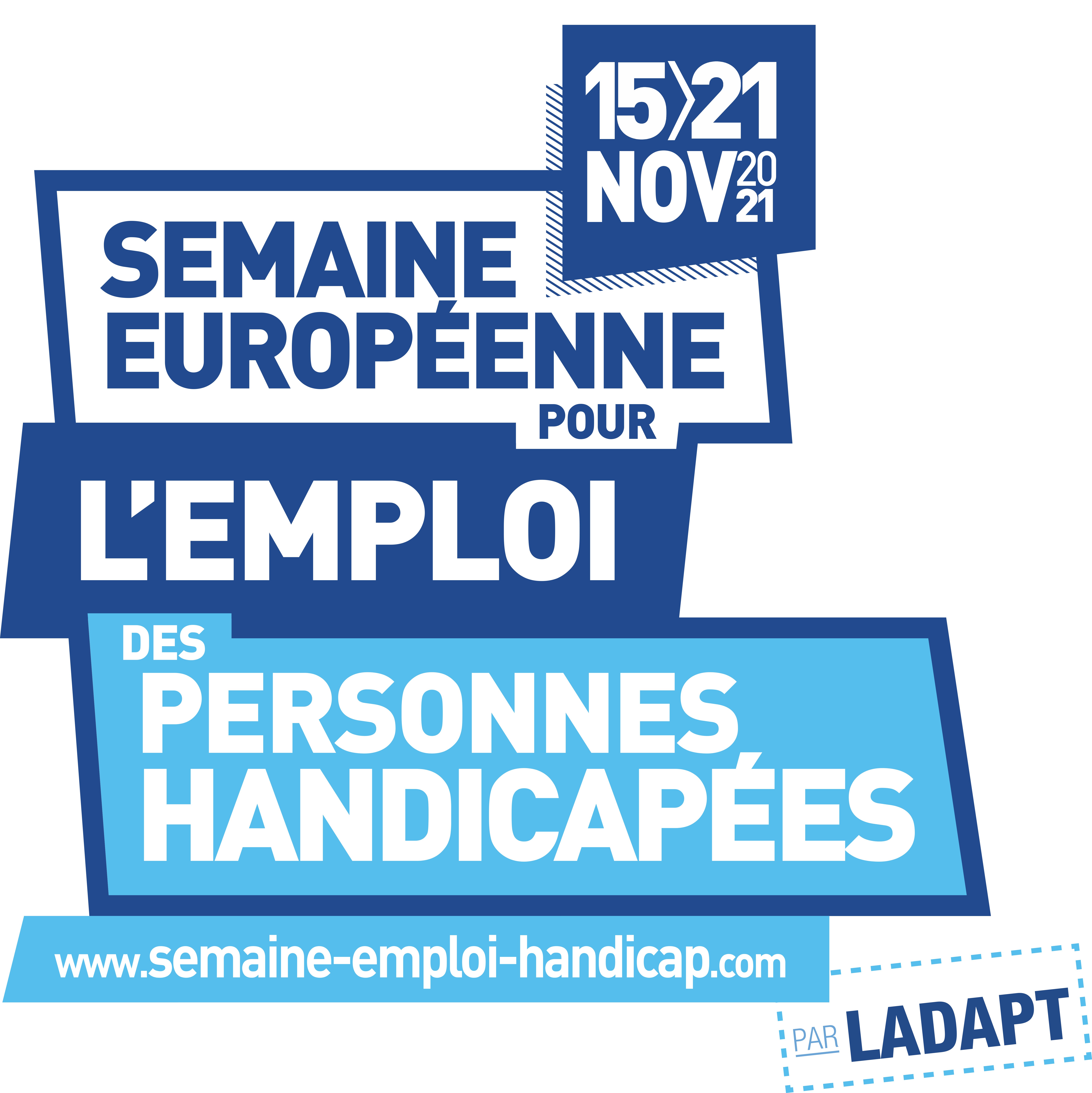 La Semaine Européenne Pour l’Emploi des Personnes Handicapées se tiendra du 15 au 21 novembre 2021.