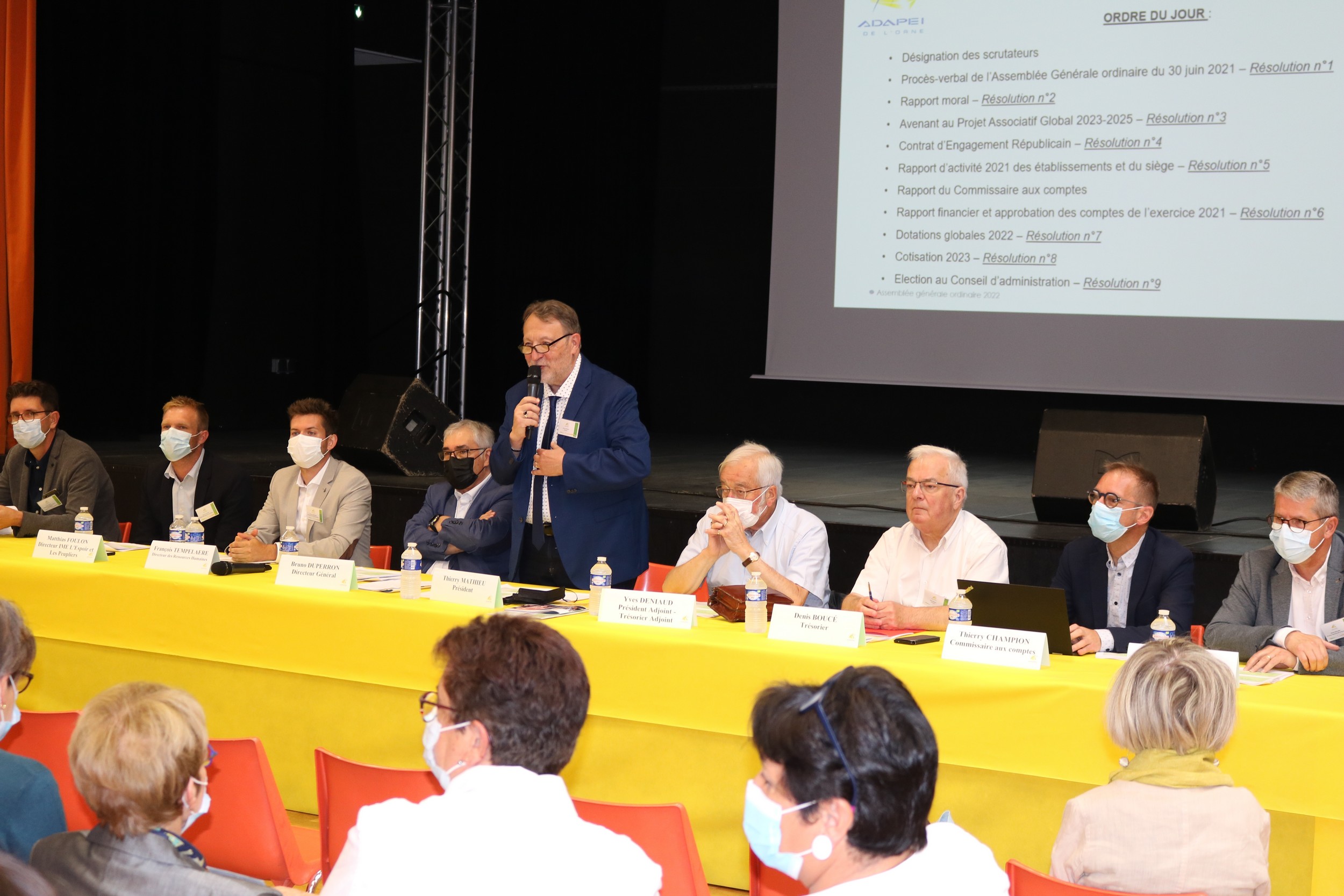 Ce 29 juin, à la salle Mazeline de Damigny, l’Adapei de l’Orne a tenu son assemblée générale ordinaire