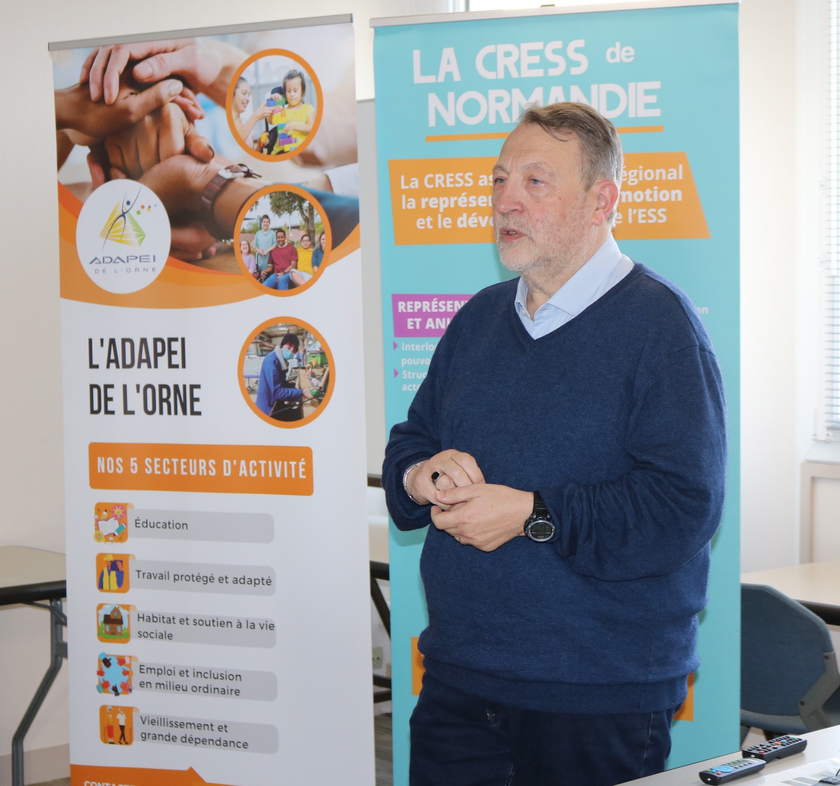 Première édition d’ESSpresso du club Busin’ESS du Pays d’Alençon à l’Adapei de l’Orne