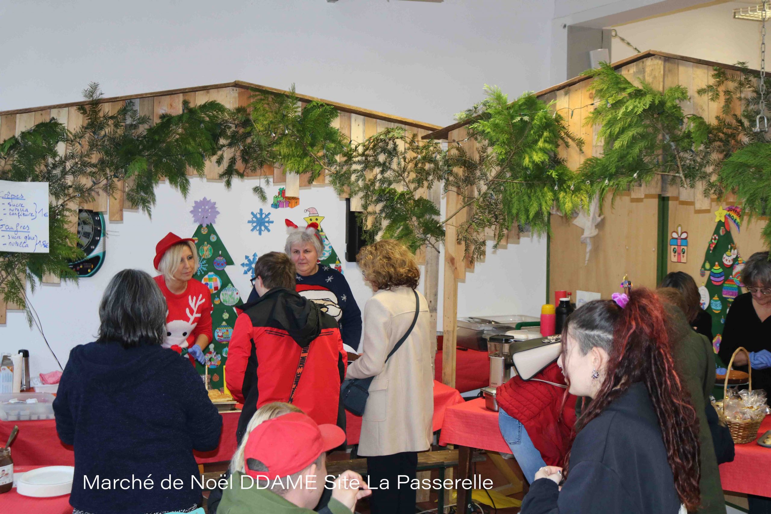 Noël fait son entrée sur les sites de l’Adapei de l’Orne