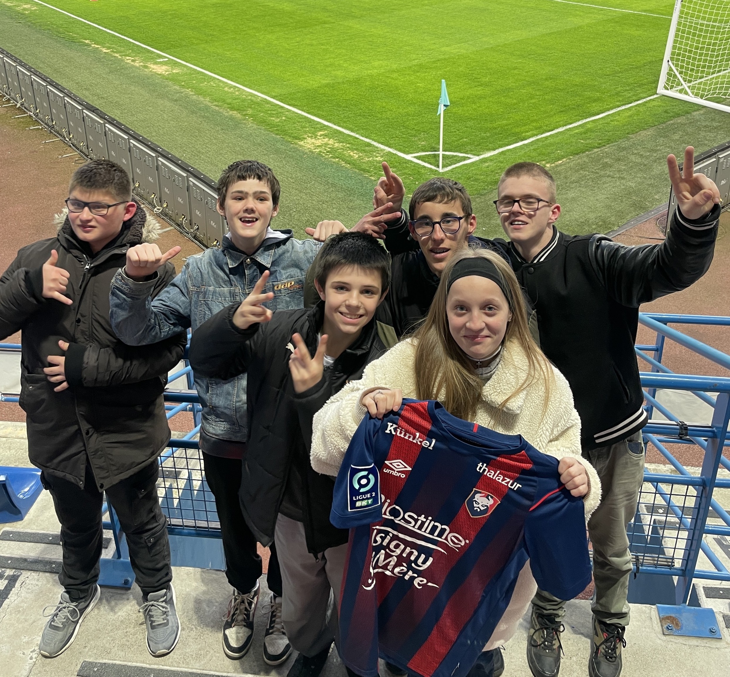 Dans l’ambiance immersive d’un match de foot !