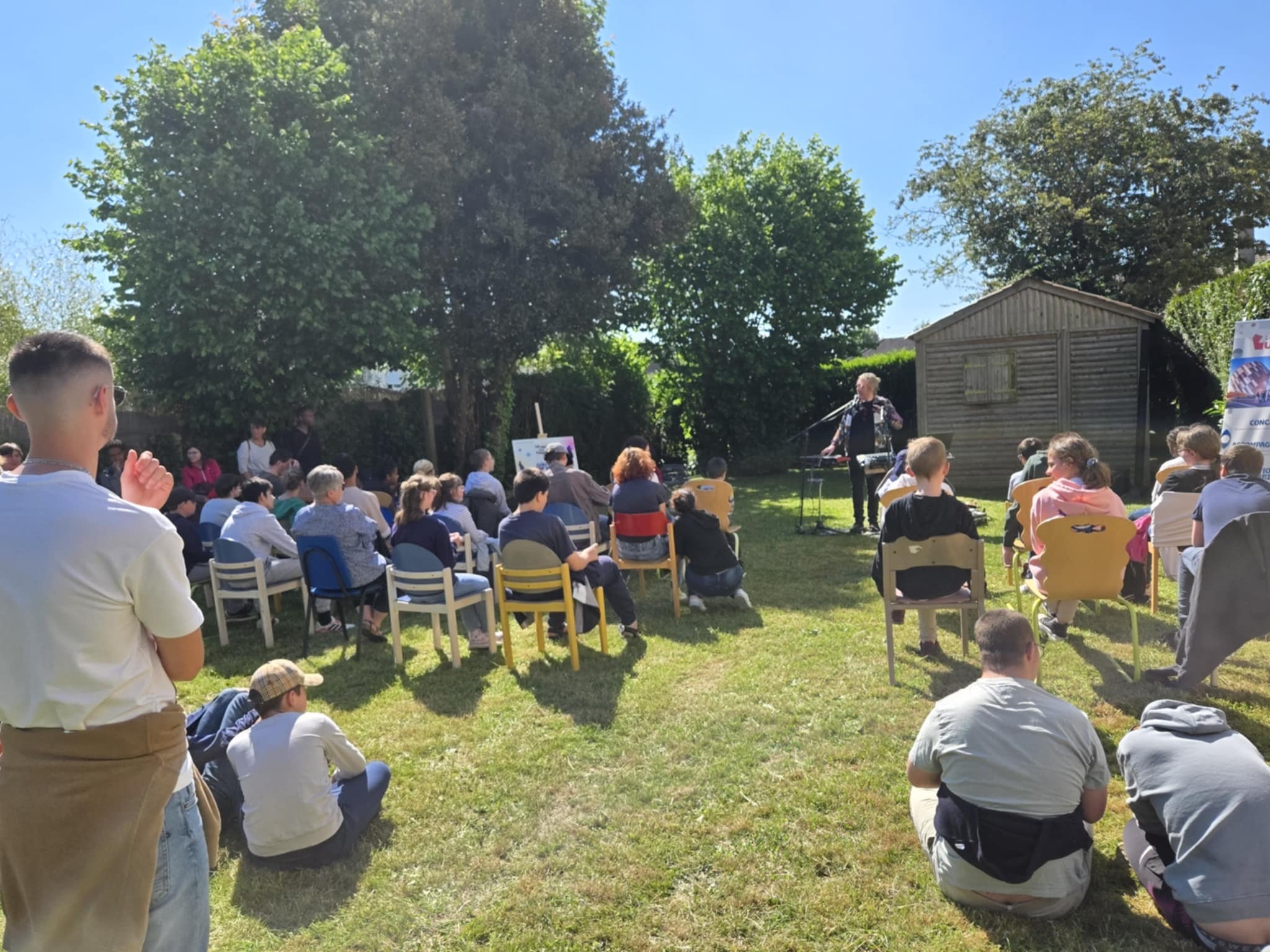 Un jardin en fête à l’IME La Passerelle !