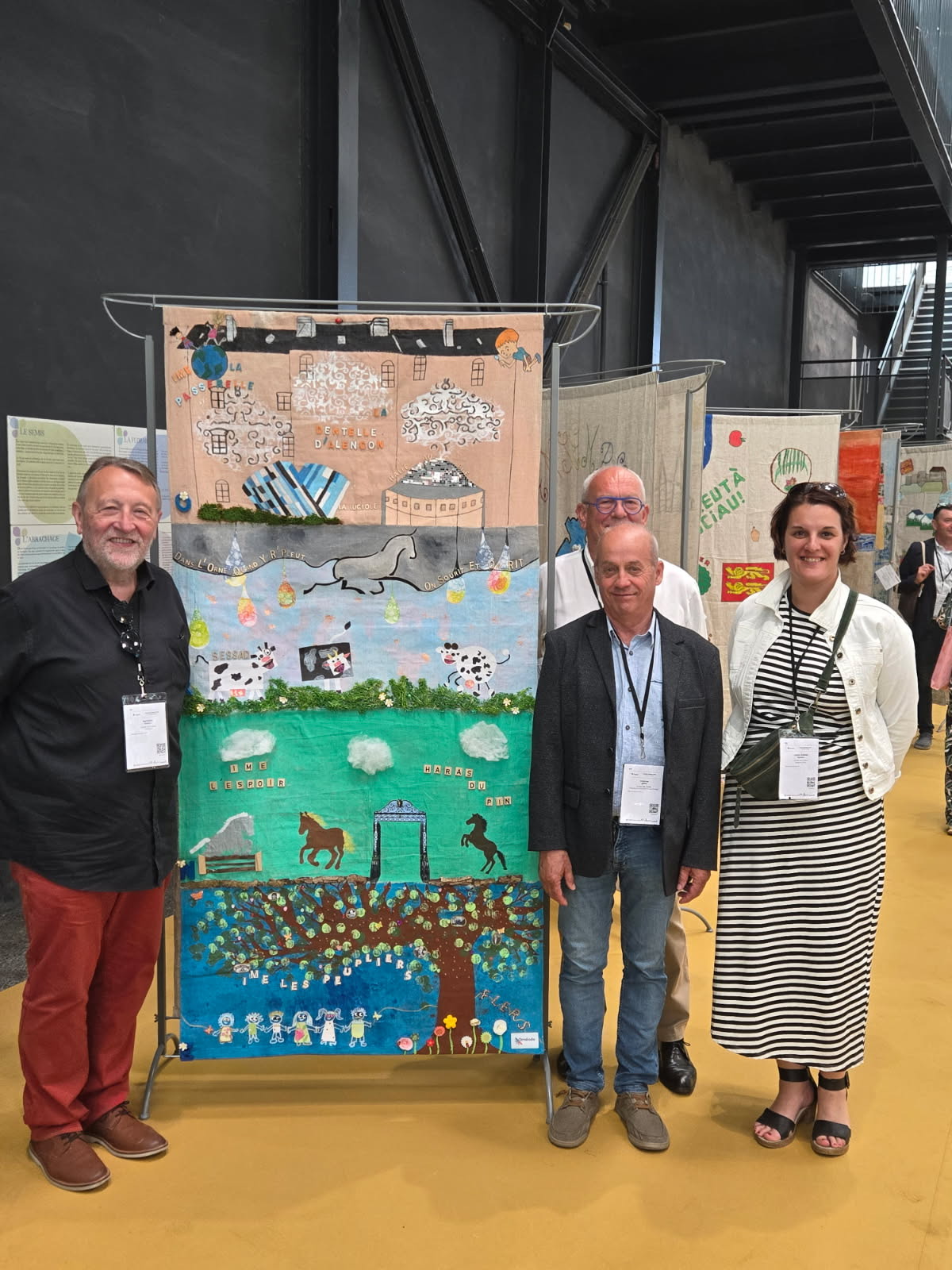 Coup de projecteur sur une œuvre pleine de vie  au Congrès de l’Unapei à Caen !
